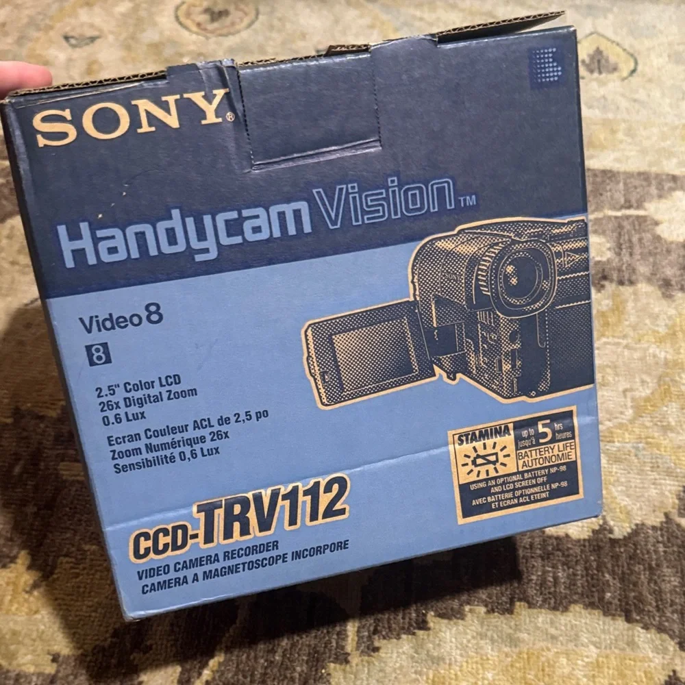 Sony Handycam Vision Video Camera - Black